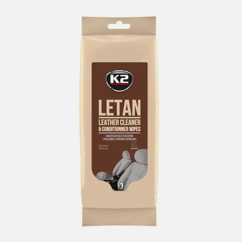 K2 LETAN WIPES 24PCS 