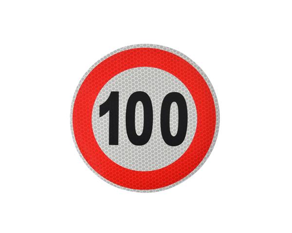 Lucas Oznaka ogranicenja brzine 100, 150 mm REFLEKSNA