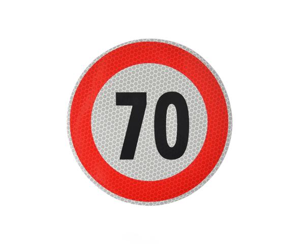 Lucas Oznaka ogranicenja brzine 70, 200 mm REFLEKSNA