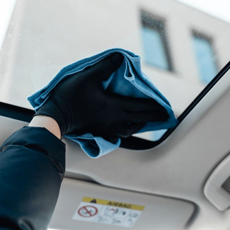 K2 MICRO-FIBRE  OPTI for windows and mirrors 40x40 blue