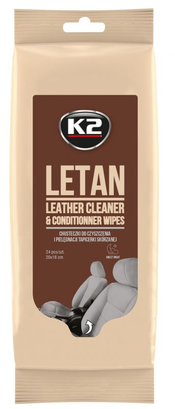 K2 LETAN WIPES 24PCS 