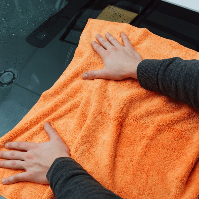 MICRO-FIBRE XXL MOLI for drying 60x60 narandžasta