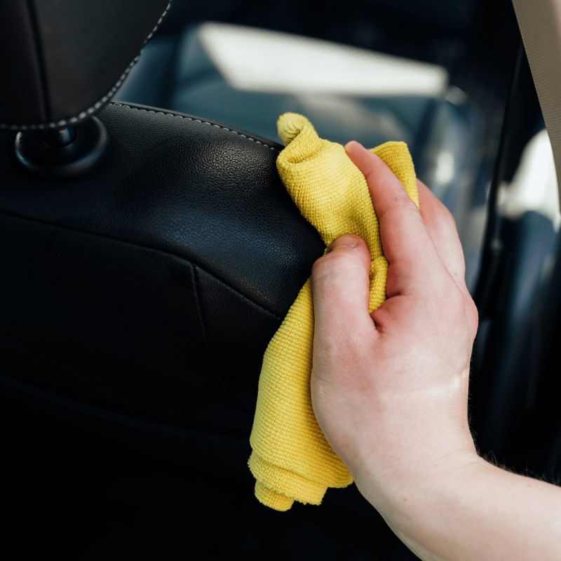 K2 Mikrofiber krpa za poliranje i sušenje 40x40 žuta