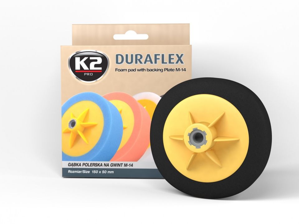 K2 DURAFLEX - foam pad with backing Plate M-14